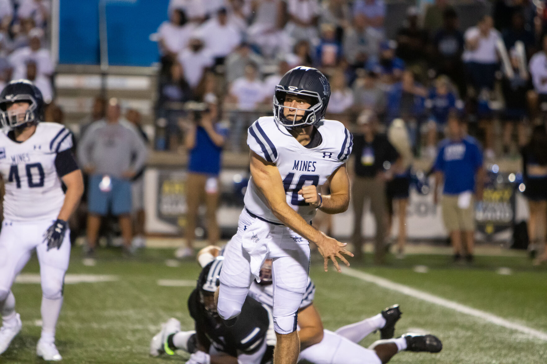 John Matocha (10), Colorado School of Mines Football vs. Grand Valley State